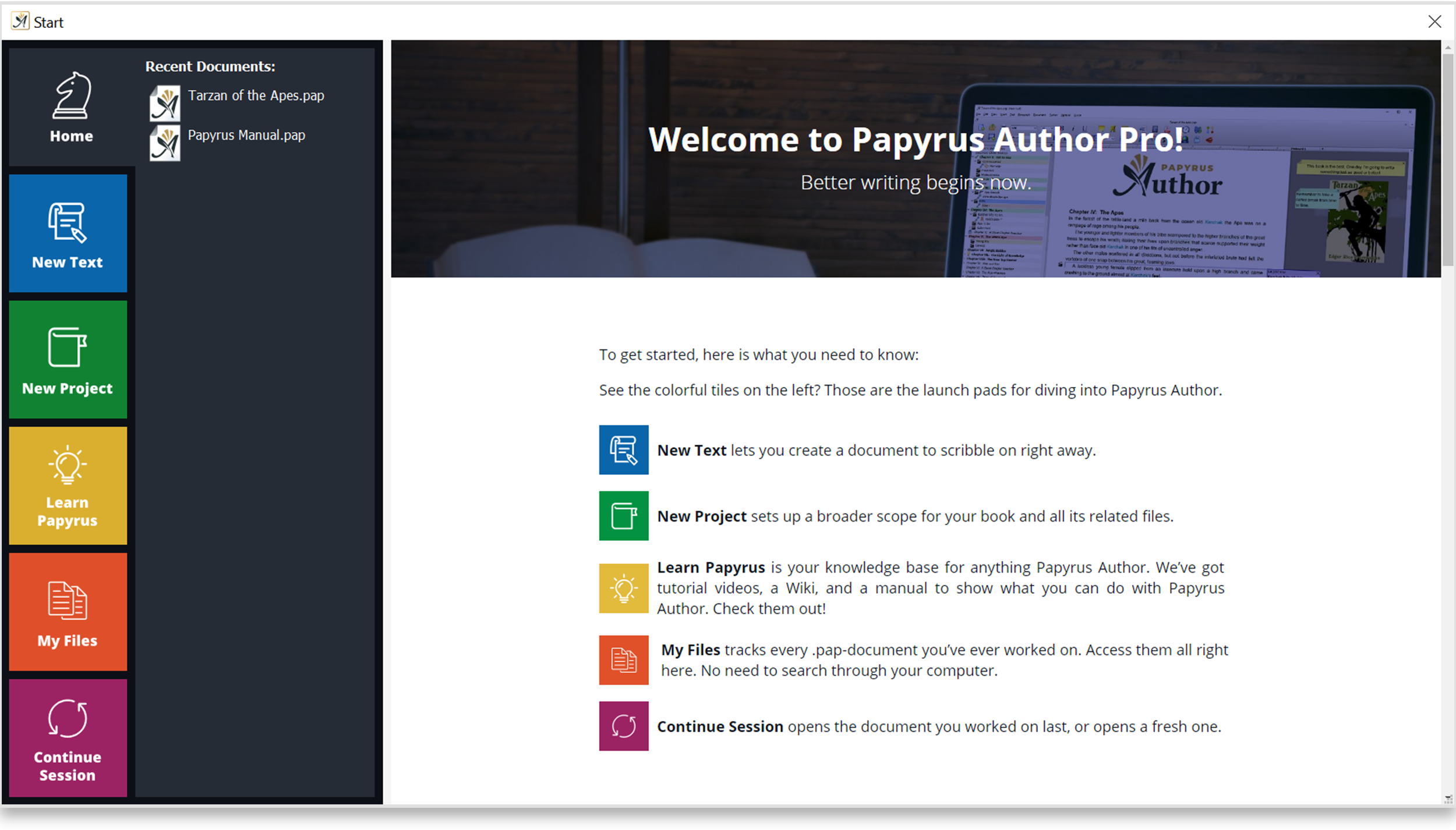 papyrus author free